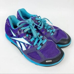 Reebok Purple/Blue Low Top Crossfit Shoes Sz 7 Men Unisex